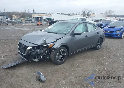 2023 Nissan Sentra Sv Xtronic Cvt из США, поврежденный, VIN 3N1AB8CV1PY261371